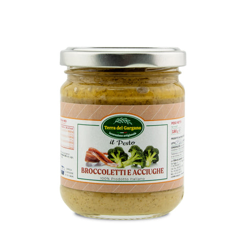 Pesto broccoletti e acciughe
