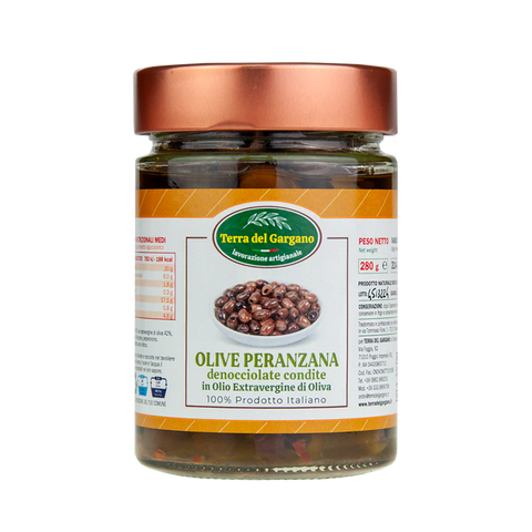 Olive Peranzana Denocciolate Sott'Olio
