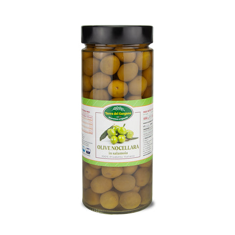 Olive Verdi Nocellara in Salamoia